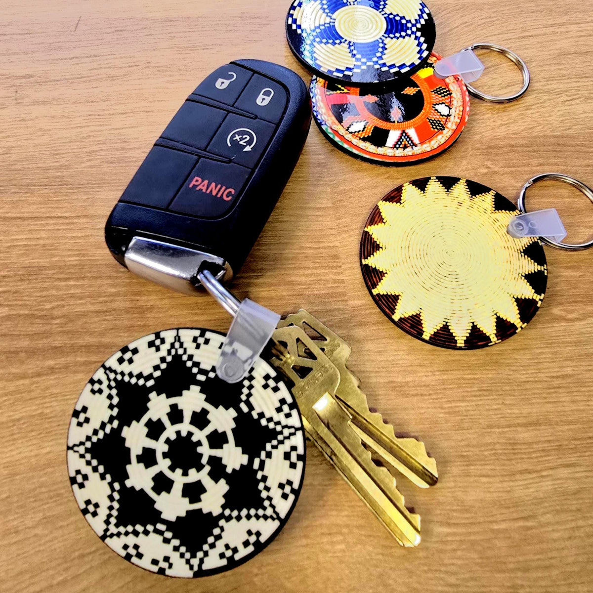 Keychain and Necklace