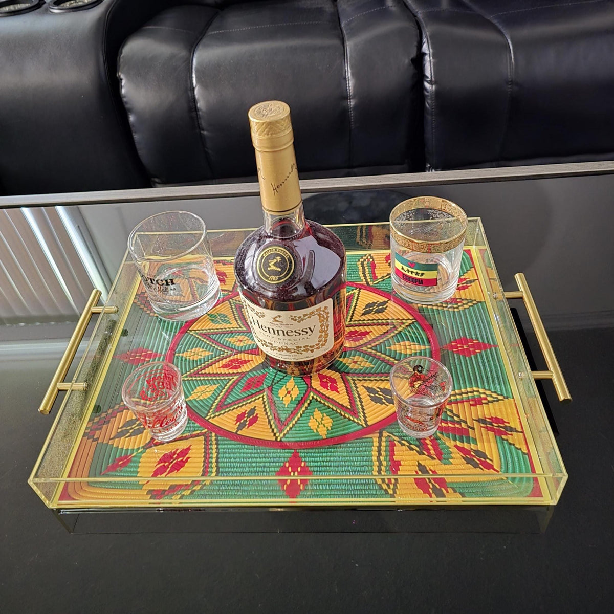 Ethiopian Coffee Serving Tray