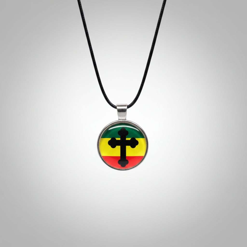 Ethiopian Cross Pendant Necklace – Handcrafted Heritage Jewelry