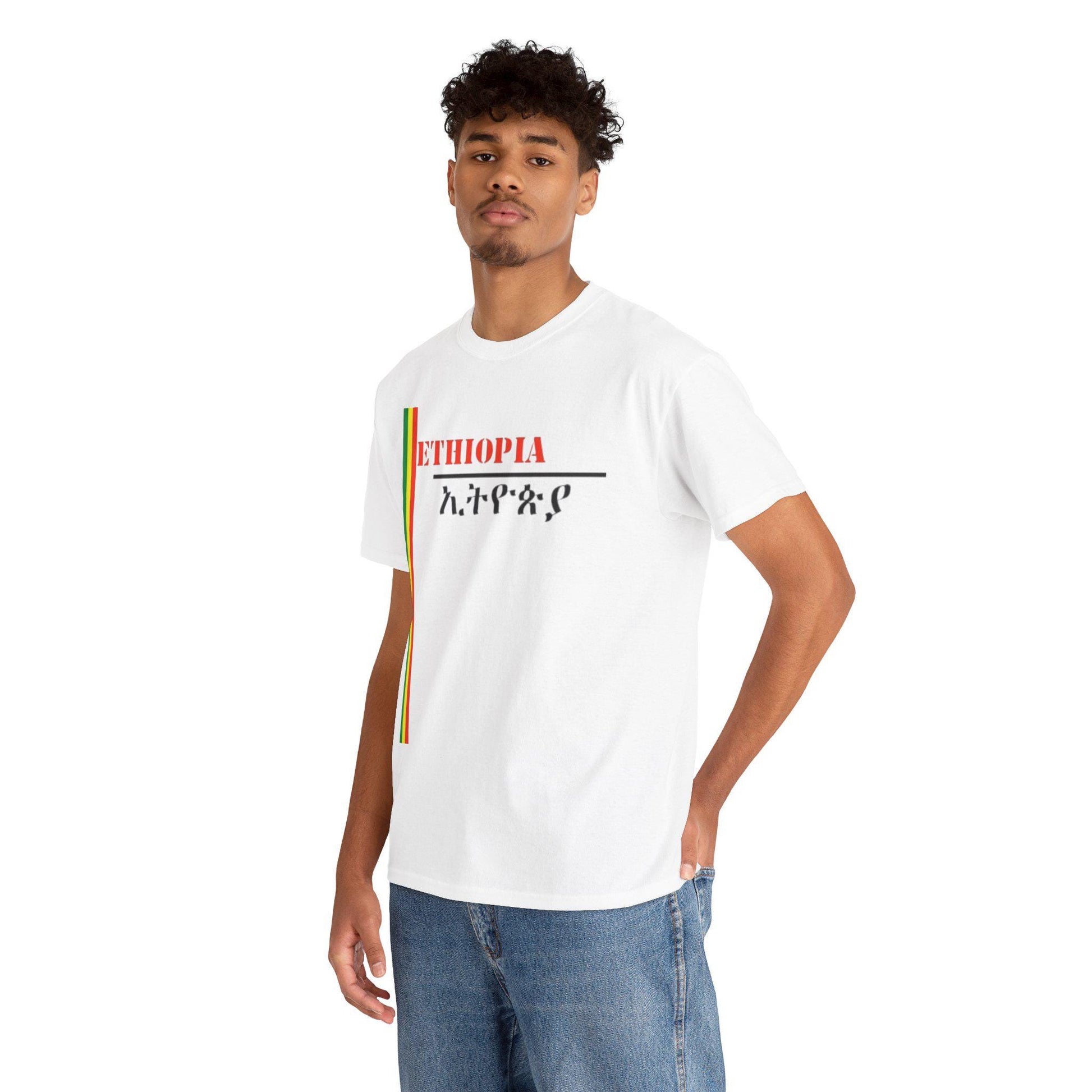 Ethiopian T-shirt, Habesah T-shirt, Ethiopia tshirt, Ethiopian gifts, Ethiopian flag T-shirt, Ethiopian flag Tee