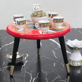 Habesha Coffee Ceremony Rekebot | Ethiopian Coffee Cermony Tray | 15" Top (10" or 6" Legs)