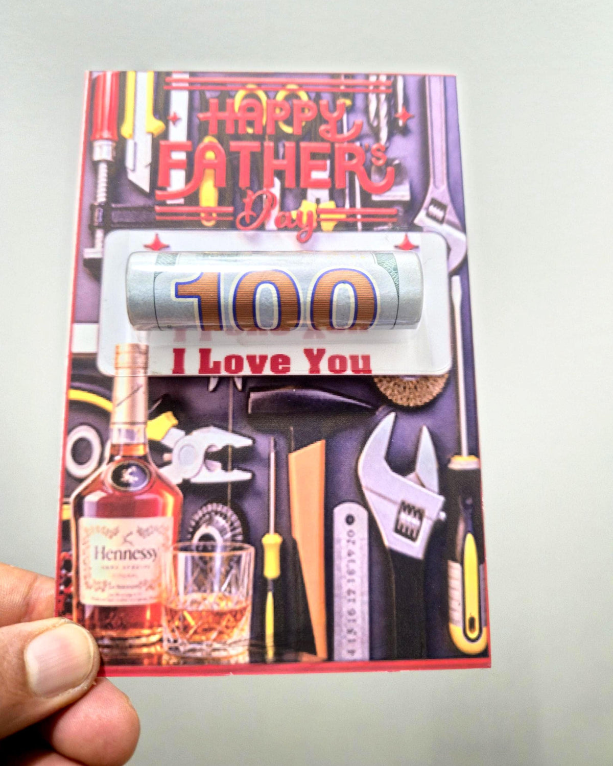 Cash Gift Greeting Card | Birthday, Graduation, Wedding & More - 4x6 inches Acrylic Card